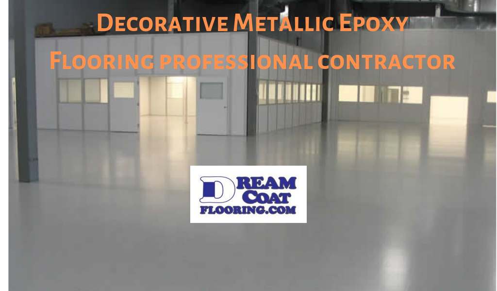 Decorative Metallic Epoxy Flooring professional contractor